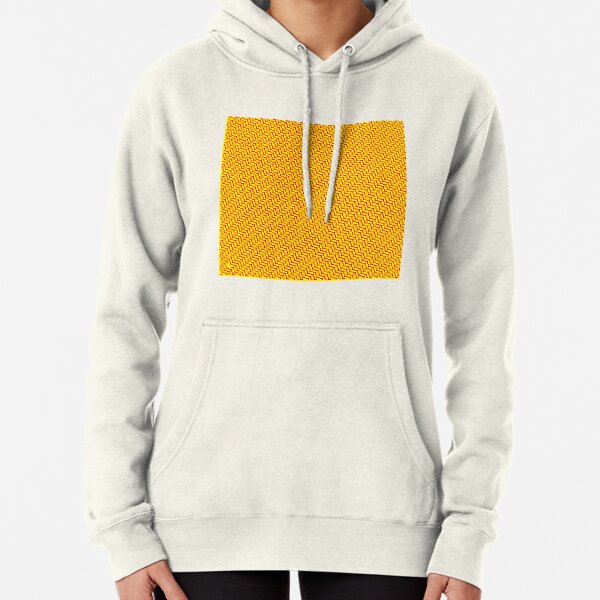 Op art - art movement, short for optical art, is a style of visual art that uses optical illusions Pullover Hoodie