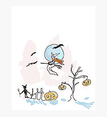 Broomstick Photographic Print