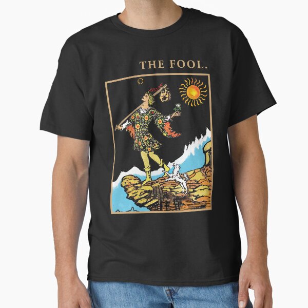 Vista previa del artículo con la obra «El Loco tarot -El Loco- Carta del tarot», diseñado y vendido por TeeARTHY.