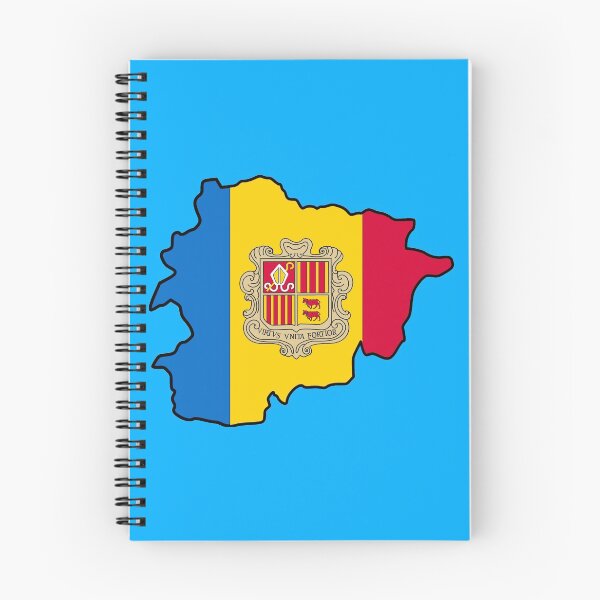 Item preview, Andorra Map With Andorran Flag designed and sold by Havocgirl.