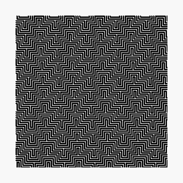 #Op #art - art movement, short for optical art, is a style of visual art that uses optical illusions #OpArt #OpticalArt Photographic Print