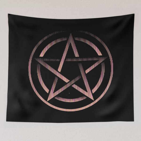 Item preview, Pentagram spectrum protection icon designed and sold by emphatic.