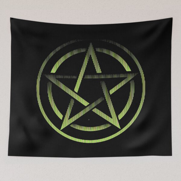 Item preview, Pentagram spectrum protection icon designed and sold by emphatic.