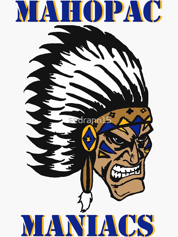"Mahopac Maniacs 201314" Sticker for Sale by sedrann15 Redbubble