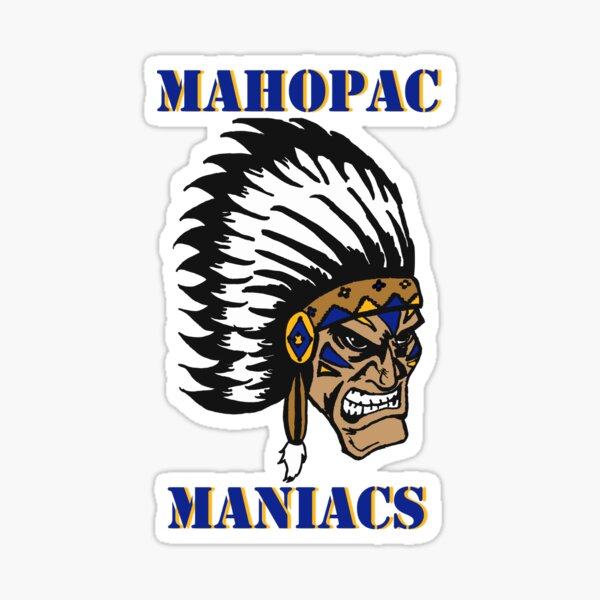 "Mahopac Maniacs 201314" Sticker for Sale by sedrann15 Redbubble