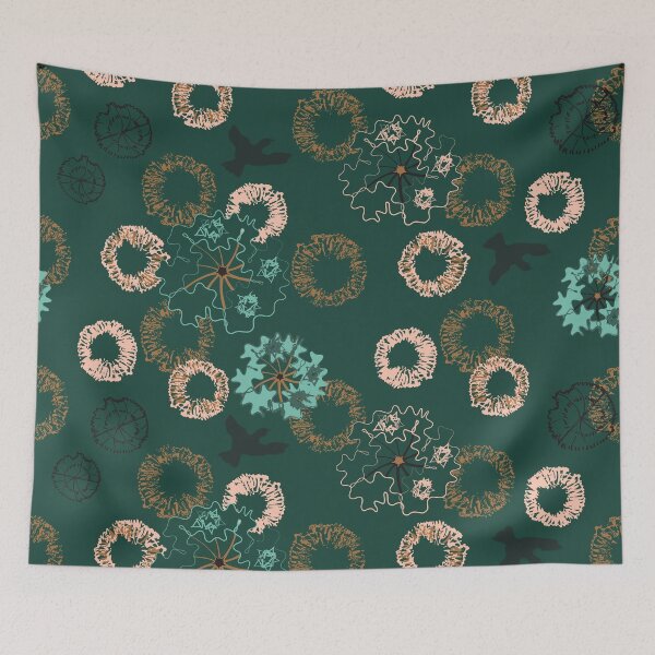 Item preview, Bird's eye view of abstract landscape  designed and sold by ncxadair.