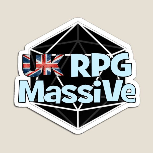 UK RPG Massive logo v2.0 Magnet