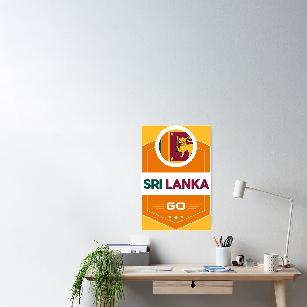 Go Sri Lanka Poster By Markmotta Redbubble