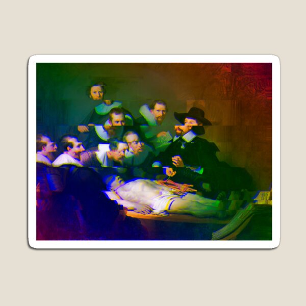 Item preview, The Anatomy Lesson of Dr. Nicolaes Tulp by Rembrandt (Glitched)  designed and sold by Mr. Gattax.