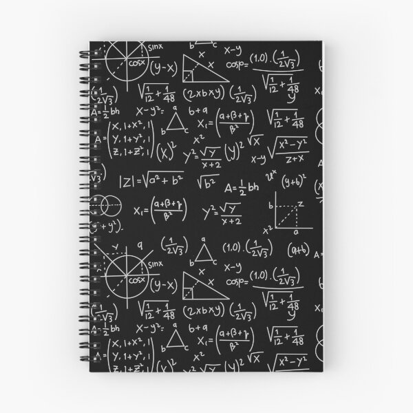 Item preview, Math Formulas Blackboard School Geek designed and sold by BluePlanet.