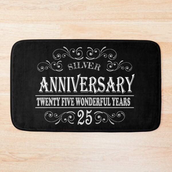 Item preview, Happy 25th Silver Anniversary designed and sold by PureCreations.