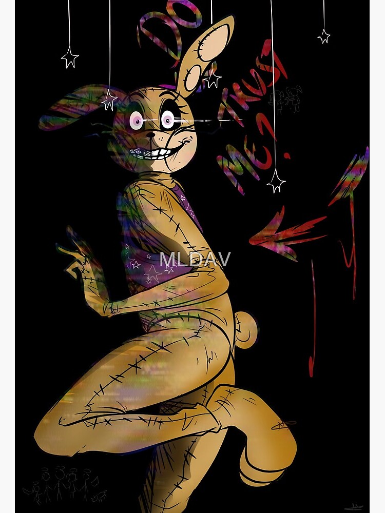 Glitchtrap from FNAF VR Kala_Glitch - Illustrations ART street