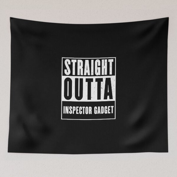 Item preview, Straight Outta Inspector Gadget - Streetwear Design designed and sold by NeoProject.