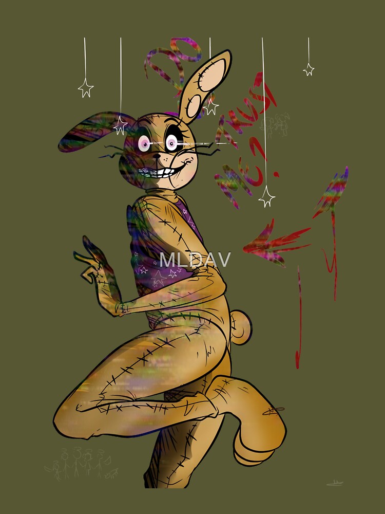 Glitchtrap from FNAF VR Kala_Glitch - Illustrations ART street