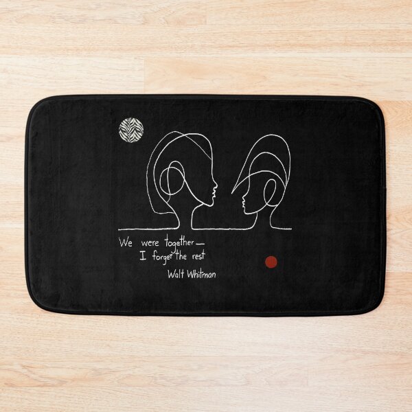 Item preview, Walt Whitman, We were together, I forget the rest designed and sold by Sarah Curtiss.