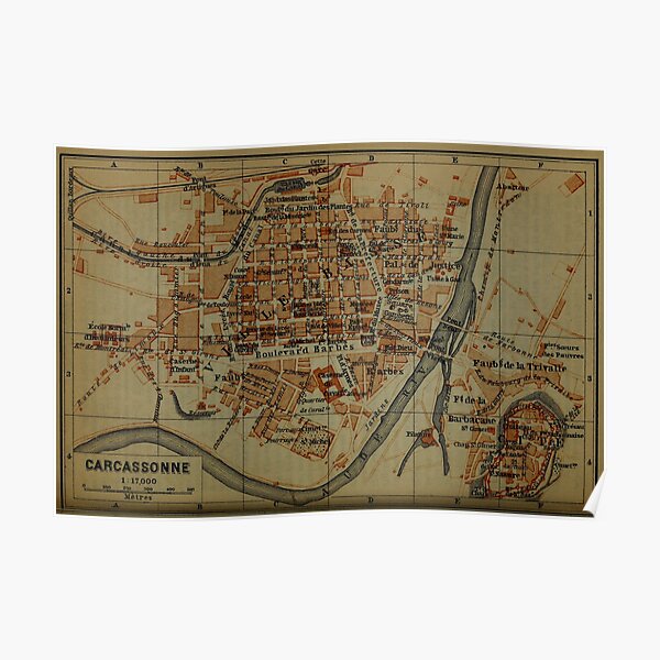 Empireposter Map of France 2017 61 x 91.5 cm
