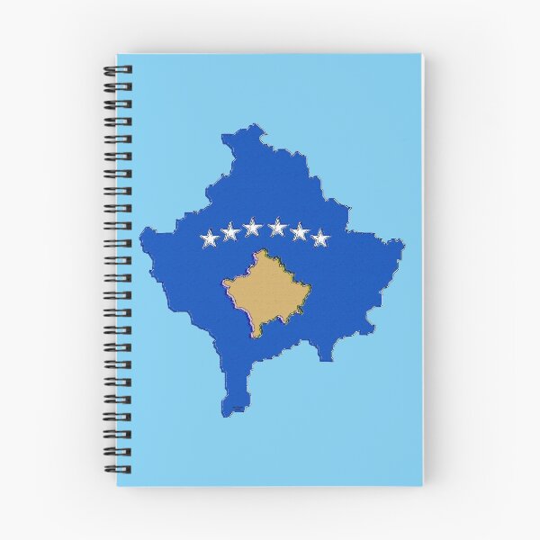 Item preview, Kosovo Map With Kosovar Flag designed and sold by Havocgirl.