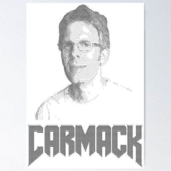 Aperçu de l'œuvre John Carmack (Art Ascii) créée et vendue par MAIRACARDOSO.
