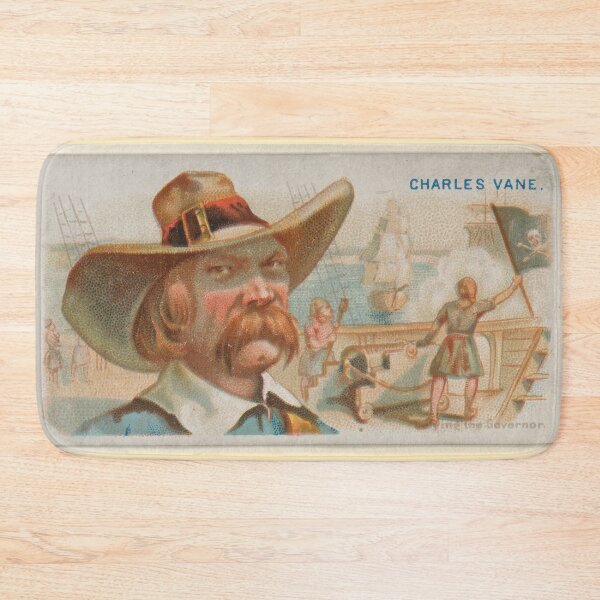 Item preview, Vintage Charles Vane Pirate Portrait Illustration (1888) designed and sold by BravuraMedia.