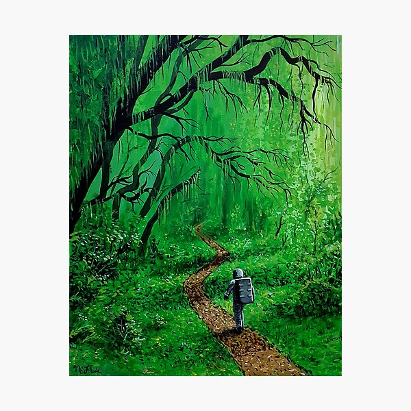 Natures Path Photographic Print