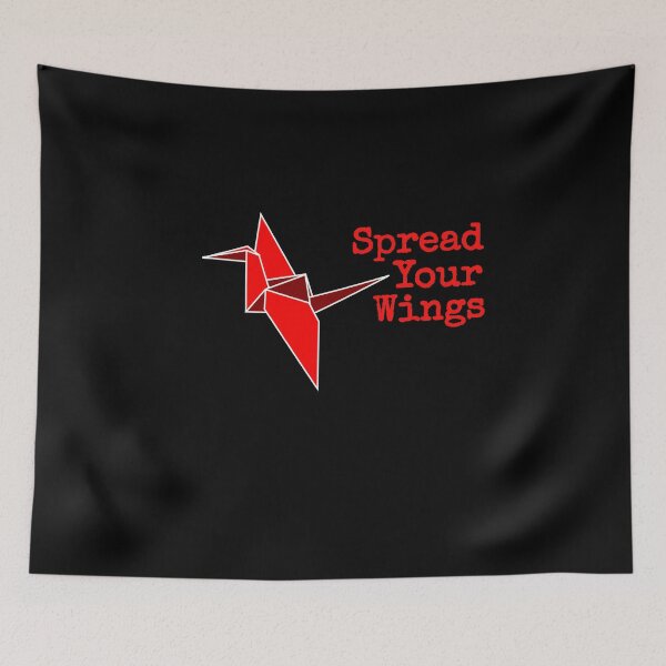 Item preview, Spread Your Wings - Japanese Culture Origami Crane Art Gift  designed and sold by TmoT.