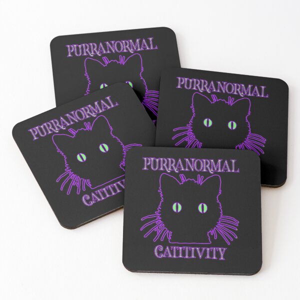 Item preview, Purranornmal Catitivity Paranormal Activity Cat Pun designed and sold by funnytshirtemp.