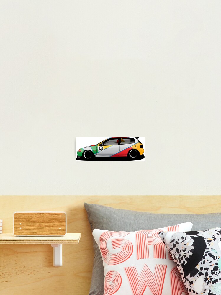 Jaccs Honda Civic EG | Photographic Print