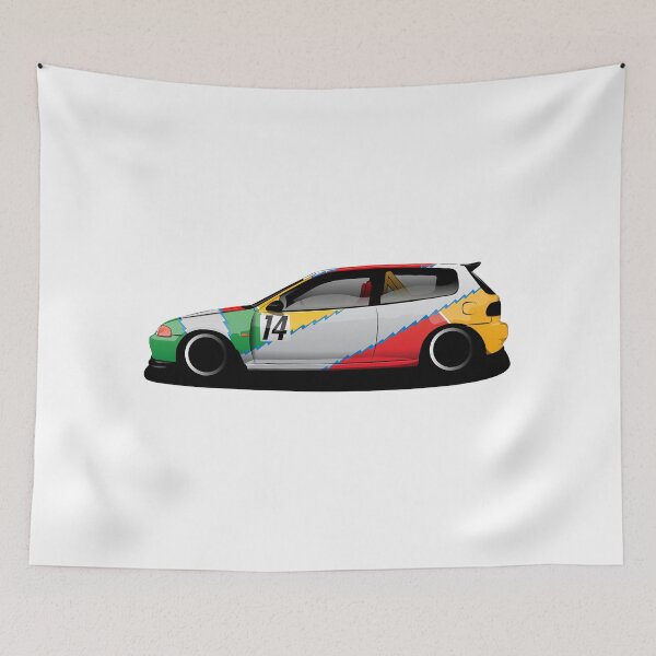 Item preview, Jaccs Honda Civic EG designed and sold by Penultimate Corner.