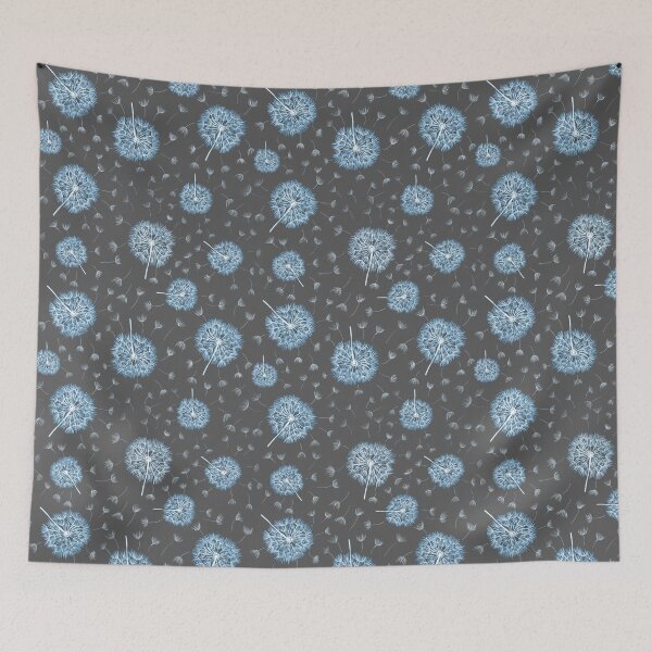 Item preview, Dandelion seeds grey and white pattern designed and sold by FVO-italydesign.