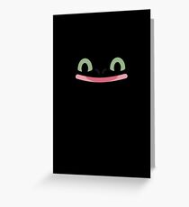 Minimalist Toothless from How To Train Your Dragon Greeting Card