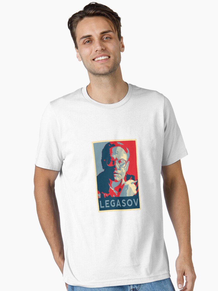 Thumbnail 2 von 7, Essential T-Shirt, Valery Legasov Hoffnungsplakat - Tschernobyl designt und verkauft von HopeArt36.