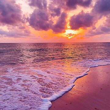 Artwork thumbnail, Sunset Purple & Gold by Kristin Omdahl