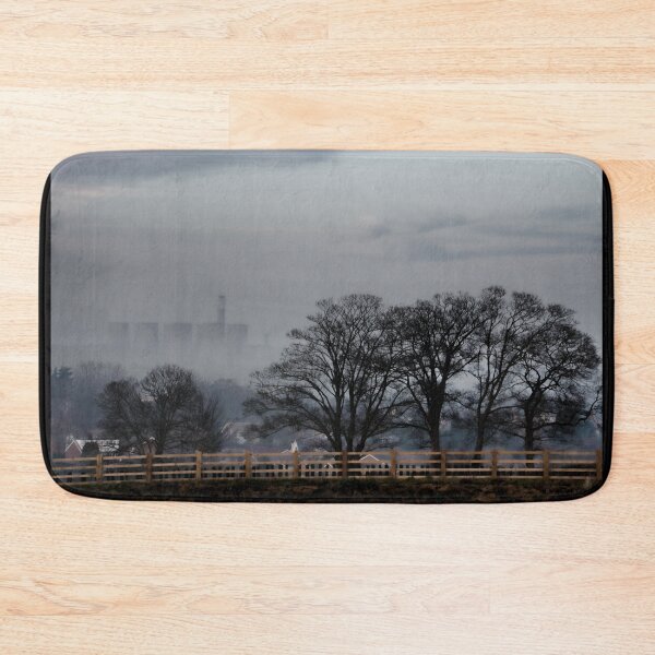 Item preview, #155 Kegworth Village and Ratcliffe Power Station in the Mist designed and sold by phutball.