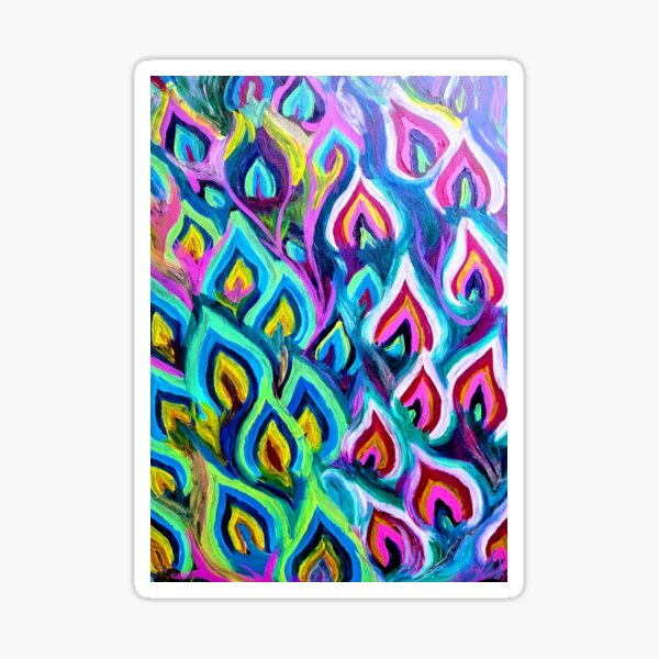 Flames Entwined Sticker
