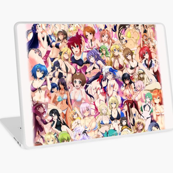 Anime Summer Bikini Girls Vinilo para portátil