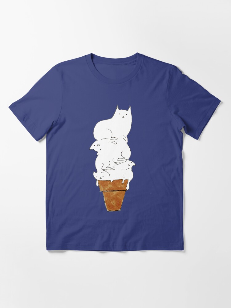 Cat ice outlet cream shirt