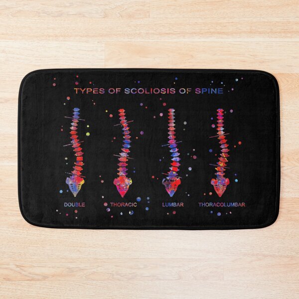 Item preview, Type of scoliosis of spine designed and sold by Rosaliartbook.