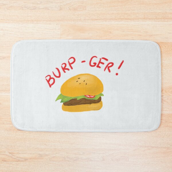 Item preview, Hamburger with the pun Burp-Ger designed and sold by palaodesigns.