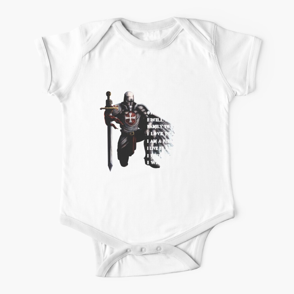 Borgia Knight #1 Fan Onesie, Screen Printing