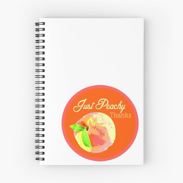 Item preview, Just Peachy, Doing alright, Doing OK, doing just peachy in orange designed and sold by smooshfaceutd.