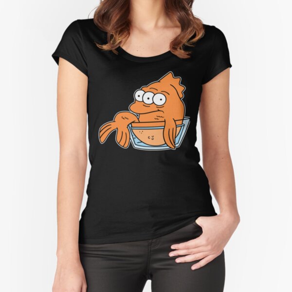 Blinky the three-eyed Klaus Fitted Scoop T-Shirt