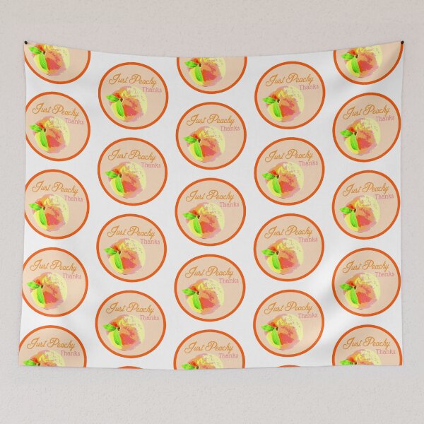 Item preview, Just Peachy, Doing alright, Doing OK, doing just peachy in pink and orange designed and sold by smooshfaceutd.