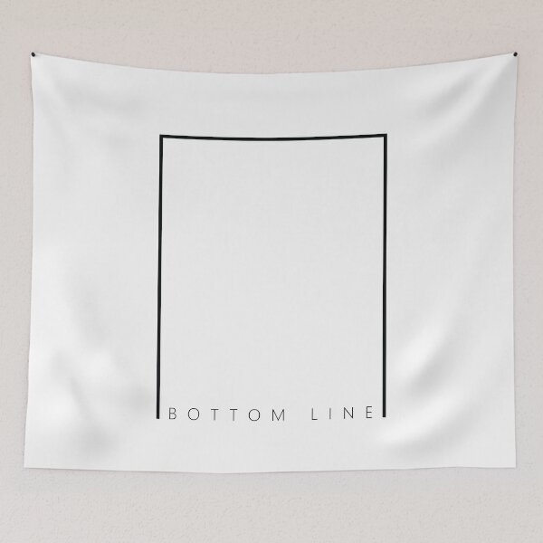 Item preview, Bottom Line designed and sold by JustAnapple.