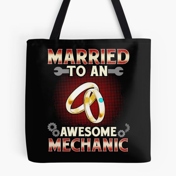 Item preview, Funny Car Repair Mechanic's Wife Married To An Awesome Mechanic designed and sold by UniQueensShop.