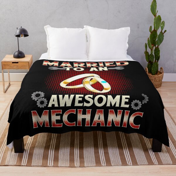 Item preview, Funny Car Repair Mechanic's Wife Married To An Awesome Mechanic designed and sold by UniQueensShop.