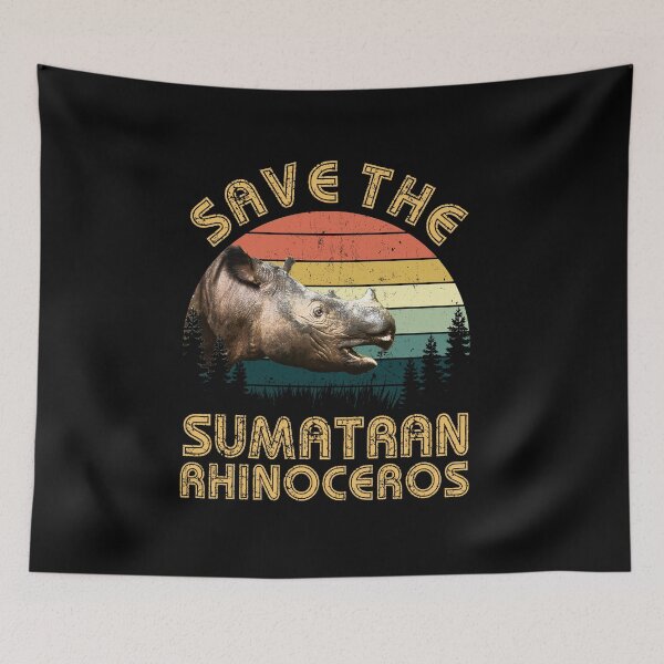Item preview, Save The Sumatras Rhinoceros designed and sold by limthaihong.