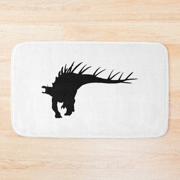 Item preview, Kentrosaurus Dinosaur Silhouette (Black) designed and sold by GoldenArchelon.