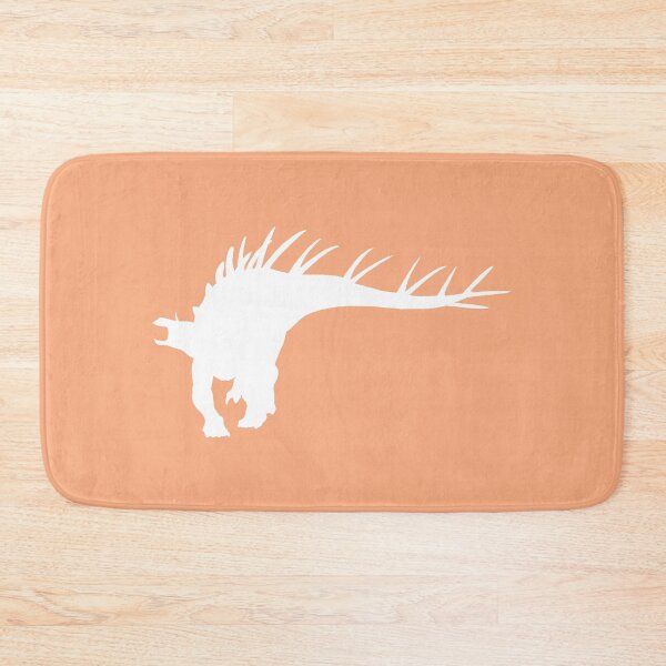 Item preview, Kentrosaurus Dinosaur Silhouette (White) designed and sold by GoldenArchelon.
