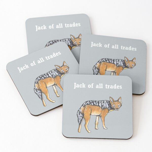 Item preview, Jackal - Animal series designed and sold by BeeHappyShop.