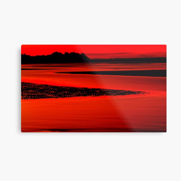 Shorncliffe in silhouette Metal Print